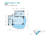 华润小径湾_2室2厅2卫 建面138平米