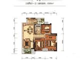 万象凯旋湾_3室2厅1卫 建面89平米