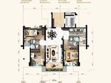 碧桂园保利天启_3室2厅2卫 建面111平米