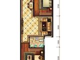 中泽纯境_2室2厅1卫 建面69平米