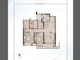 旭辉东原吴越府_3室2厅2卫 建面97平米