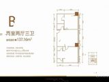 重庆湾1号_2室2厅3卫 建面137平米