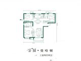 真爱万科公园华府_3室2厅2卫 建面130平米