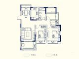 恒大水晶国际广场_3室2厅1卫 建面105平米