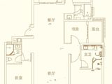 半岛公馆_3室2厅3卫 建面152平米