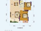 天池山中脊_2室1厅1卫 建面85平米