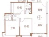 宏宇海山壹号_3室2厅2卫 建面105平米