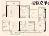 融创臻园_3室2厅2卫 建面122平米