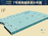 王江泾佳源中心广场_7#1F商铺分布 建面20平米