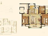 蓝光雍锦园_3室2厅2卫 建面130平米