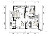 璧山瀚恩韵动_2室2厅1卫 建面51平米