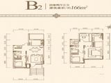 联发红郡_4室2厅3卫 建面166平米