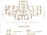 天津恒大花溪小镇_2室2厅1卫 建面89平米