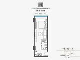 福临公馆_1室1厅1卫 建面45平米