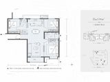 万科翡翠国宾_3室2厅2卫 建面129平米