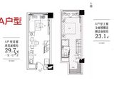 融创天朗珑府_1室1厅1卫 建面29平米