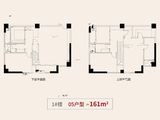 滨湖一号_1室0厅0卫 建面161平米