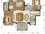 招商樾园_4室2厅2卫 建面103平米