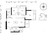 M-CITY_3室2厅1卫 建面87平米