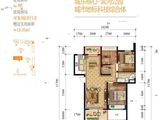 孔雀城_3室2厅1卫 建面99平米