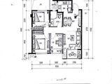 华景川万科潮起东方_3室2厅1卫 建面84平米