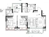 蔚蓝四季花园_3室2厅2卫 建面99平米