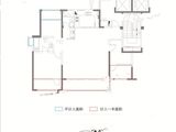 新湖明珠城青蓝公寓_4室2厅2卫 建面146平米