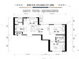 富地广场_2室2厅1卫 建面111平米