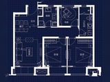 万科翡翠都会_3室2厅1卫 建面96平米