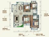 大余奥园广场_4室2厅2卫 建面136平米