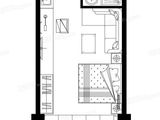 创元世纪大厦_1室1厅1卫 建面42平米