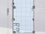 中海城市广场商铺_1#商铺112号平面图 建面81平米