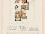 富力盛悦府_3室2厅2卫 建面118平米