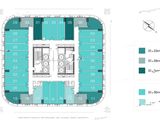 南站万科中心_博域大厦15栋建面28-45平户型 建面45平米