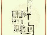 国玺悦龙府_3室2厅2卫 建面170平米