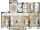 斌锋当代府MOMΛ_4室2厅2卫 建面142平米