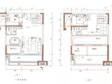 弘阳昕悦府_2室2厅1卫 建面110平米