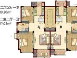 海涛新都A区_2室2厅1卫 建面82平米