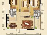 君昇翰府_3室2厅2卫 建面115平米