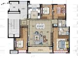 新城都会澜庭_4室2厅2卫 建面138平米