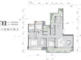 首创天阅嘉陵_3室2厅2卫 建面189平米