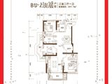 珑湾翡翠城_3室2厅1卫 建面97平米