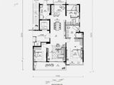 招商闻博花城_4室2厅2卫 建面150平米