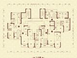 恒大绿洲_3室2厅1卫 建面114平米