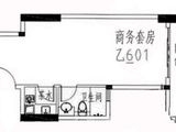 龙成国际_2室1厅1卫 建面50平米