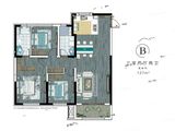 保利天悦二期_3室2厅2卫 建面127平米