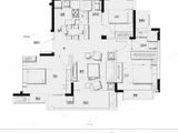 鸿翔东辰名邸_3室2厅2卫 建面88平米