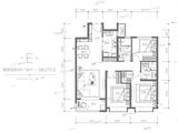 融创都会中心_3室2厅2卫 建面118平米