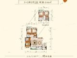 彰泰春天里_5室2厅2卫 建面146平米