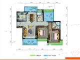 新城博富领会国际_3室2厅2卫 建面105平米